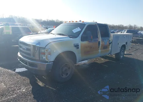 2008 Ford F-350 Chassis Lariat/Xl/Xlt z USA, uszkodzony, nr VIN 1FDSW355X8EC85474